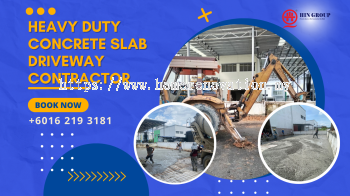 Ipoh:- Hire a Commercial Concrete Slab Driveway Specialist Now