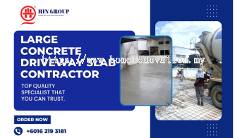 Hire a reputable Contractor Driveway Concrete Now