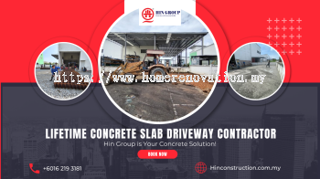 The Best Concrete Driveway Contractor In Malaysia for Industries Now