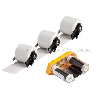 Self-Laminating Vinyl Wrap Around Wire and Cable Labels and Ribbon Kit for M6 Printers