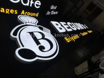 LED Liquid Acrylic Frontlit Lettering