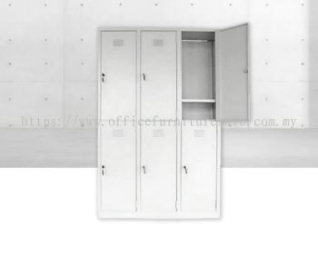 SOSM/S141 ~6 COMPARTMENT STEEL LOCKER (RM 720.00/UNIT)