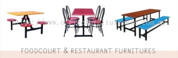 FOODCOURT & RESTAURANT FURNITURES *CALL 017-842 7687