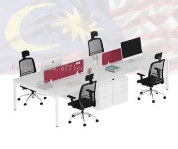 SOSM/CITY (5' TABLE) CLUSTER OF 4 WORKTATION (RM 2,650.00) 