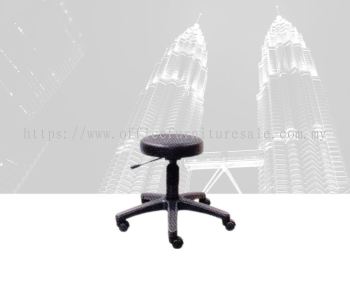 SOSM/88 BAR STOOL C/W PLASTIC BASE WITH ROLLER (RM 175.00/UNIT) *CALL 017-842 7687