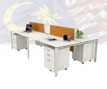 SOSM/F7A (5' TABLE) CLUSTER OF 4 WORKSTATION (RM 2,500.00/SET) *Contact 017 842 7687