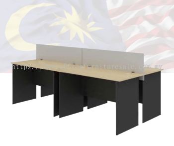 SOSM/VIVA (4' TABLE) CLUSTER OF 4 WORKSTATION (RM 850.00/SET) *Contact 017 842 7687*