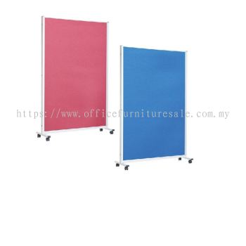 SINGLE DOUBLE SIDED DISPLAY PANEL 4' x 4' WITH MOBILE STAND (RM 529.00/UNIT) *Contact 017 842 7687*