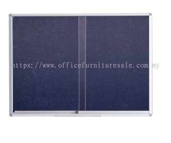 4' X 5' VELVET BOARD WITH SLIDING GLASS DOOR (RM 625.00/UNIT) *Contact 017 842 7687*