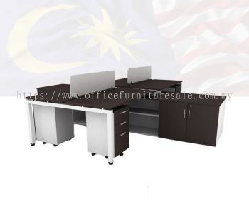 SOSM/UNI (5' TABLE) CLUSTER OF 4 WORKSTATION (RM 5,450.00/SET) 