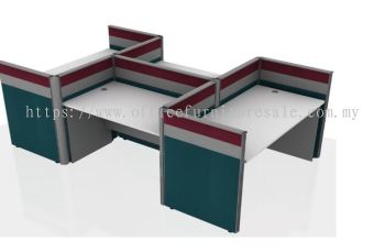 SOSM/THOR (4' TABLE) CLUSTER OF 4 WORKSTATION (RM 3,050.00/SET)