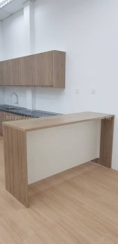 CUSTOMIZE PANTRY CABINET & BAR COUNTER @ PERDANA IND.PARK