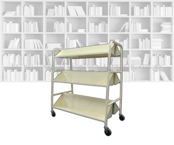 SOSM/S800 Steel Mobile Book Trolley (RM 690.00/Unit)