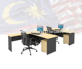 SOSM/2W (5' TABLE) 2PAX WORKSTATION (RM 930.00/SET)