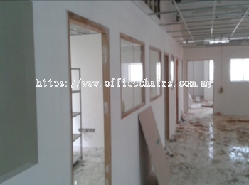 Office Renovation Sungai Besi | Gypsum Board Partition Wall Sungai Besi | 办公室屏风隔板 Sungai Besi