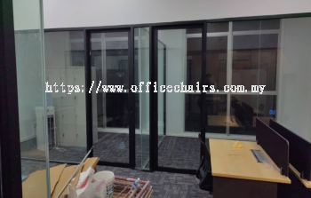 Aluminium Glass Partition Johor | Shopfront Glass Contractor Johor | 玻璃承包商 Johor