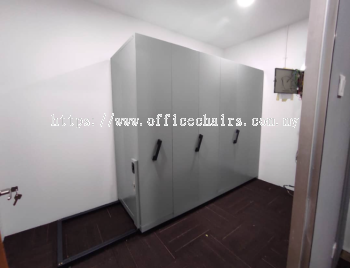 6 Bays Mobile Steel Compactor Bukit Tinggi | Steel Furniture Bukit Tinggi