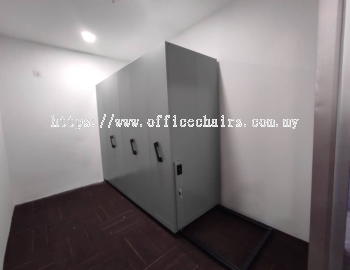 6 Bays Mobile Steel Compactor Bukit Jalil | Steel Furniture Bukit Jalil