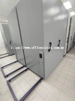 4 Bays Mobile Steel Compactor Puncak Alam | Steel Furniture Puncak Alam