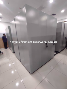 4 Bays Mobile Steel Compactor Puchong | Steel Furniture Puchong