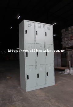 9 Compartment Steel Locker Subang Jaya | Steel Furniture Subang Jaya