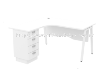 Executive L-Shape Table｜Office Table Puchong ASWL-4D