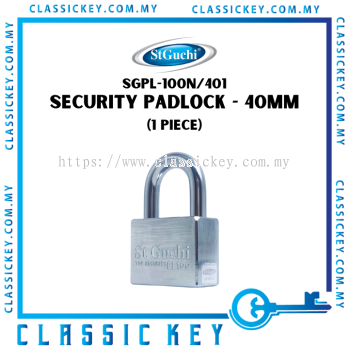 ST. GUCHI PL100N 40MM SECURITY PADLOCK (1 PIECE)