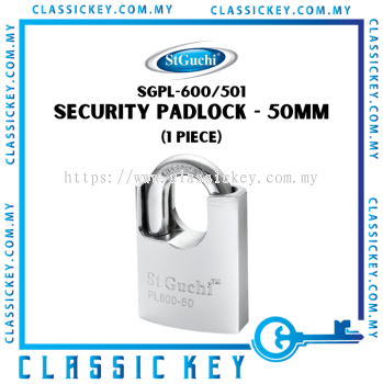 ST. GUCHI PL600 50MM SECURITY PADLOCK (1 PIECE)