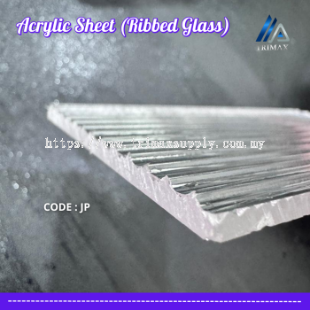 Acrylic Sheet (Ribbed Glass)
