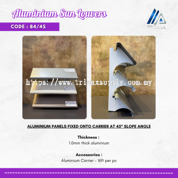 Aluminium Sun Louvers 4S