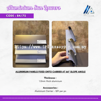 Aluminium Sun Louvers 7S
