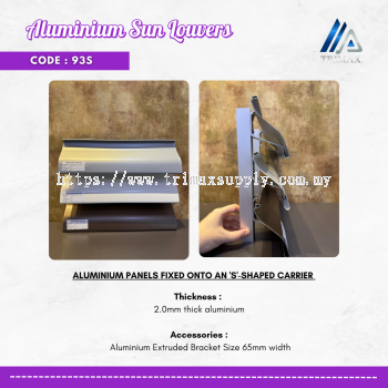 Aluminium Sun Louvers 93S
