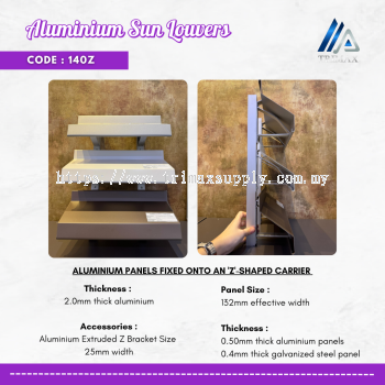 Aluminium Sun Louvers 140Z