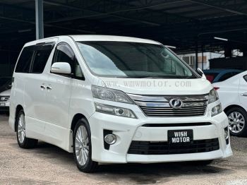 TOYOTA VELLFIRE 2.4 X AUTO YM 2012 USED CAR