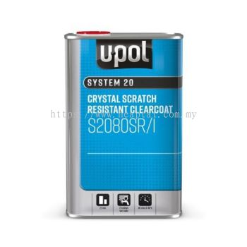 S2080SR Crystal Clear Scratch Resistant Clearcoat