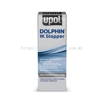 U-POL Dolphin 1K Stopper Ultra Smooth Acrylic Putty