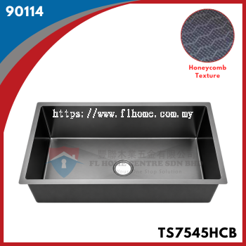 SINKI SINGLE BOWL TS7545HCB HONEYCOMB (TWINS)