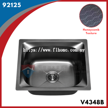 SINKI SINGLE BOWL V4348B HONEYCOMB (TWINS)