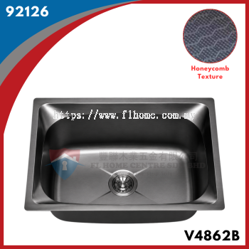 SINKI SINGLE BOWL V4862B HONEYCOMB (TWINS)