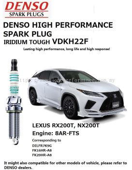 DENSO HIGH PERFORMANCE SPARK PLUG IRIDIUM TOUGH VDKH22F