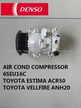 DENSO AIR COND COMPRESSOR 6SEU16C