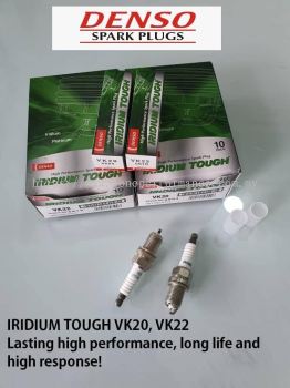 DENSO SPARK PLUG IRIDIUM TOUGH VK20 VK22