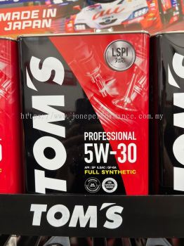 TOM'S PROFESSIONAL FULL SYNTHETIC 5W30 SP/RC ILSAC-6A