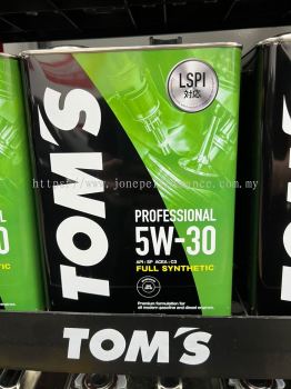 TOM'S PROFESSIONAL FULL SYNTHETIC 5W30 SP G3