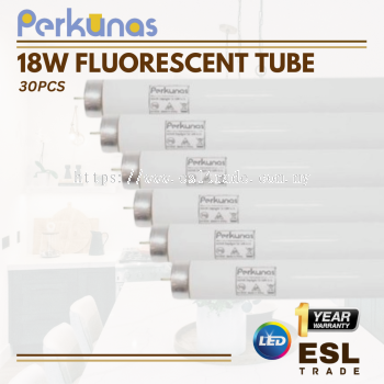 PERKUNAS 18W Fluorescent Tube (30pcs)