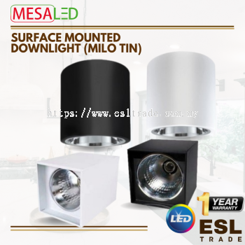 MESALED SURFACE MOUNTED DOWNLIGHT (MILO TIN) 