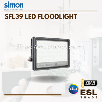 SIMON SFL39 LED FLOODLIGHT 50W/100W/200W - Daylight - ONE YEAR WARRANTY