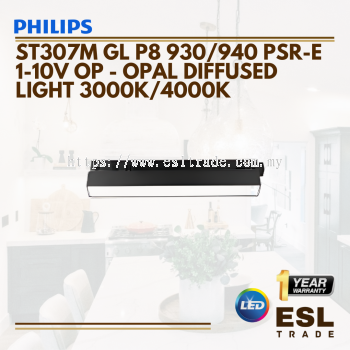 PHILIPS ST307M GL P8 930 /940 PSR-E 1-10V OP - 8WATT-OPAL DIFFUSED LIGHT 3000K/4000K - ONE YEAR WARRANTY