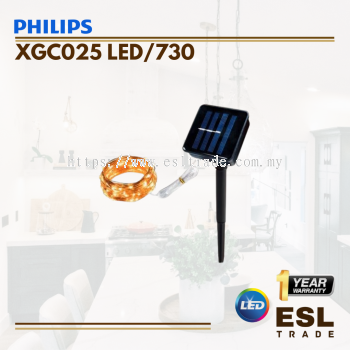 PHILIPS XGC025 LED/730 SOLAR OUTDOOR STRING LIGHT - ONE YEAR WARRANTY