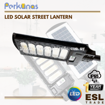 PERKUNAS LED SOLAR STREET LANTERN (ALL IN ONE) IP65-One Year Warranty